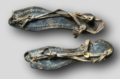 Pair of Sandals from Masada, Israel by Unbekannt Unbekannt